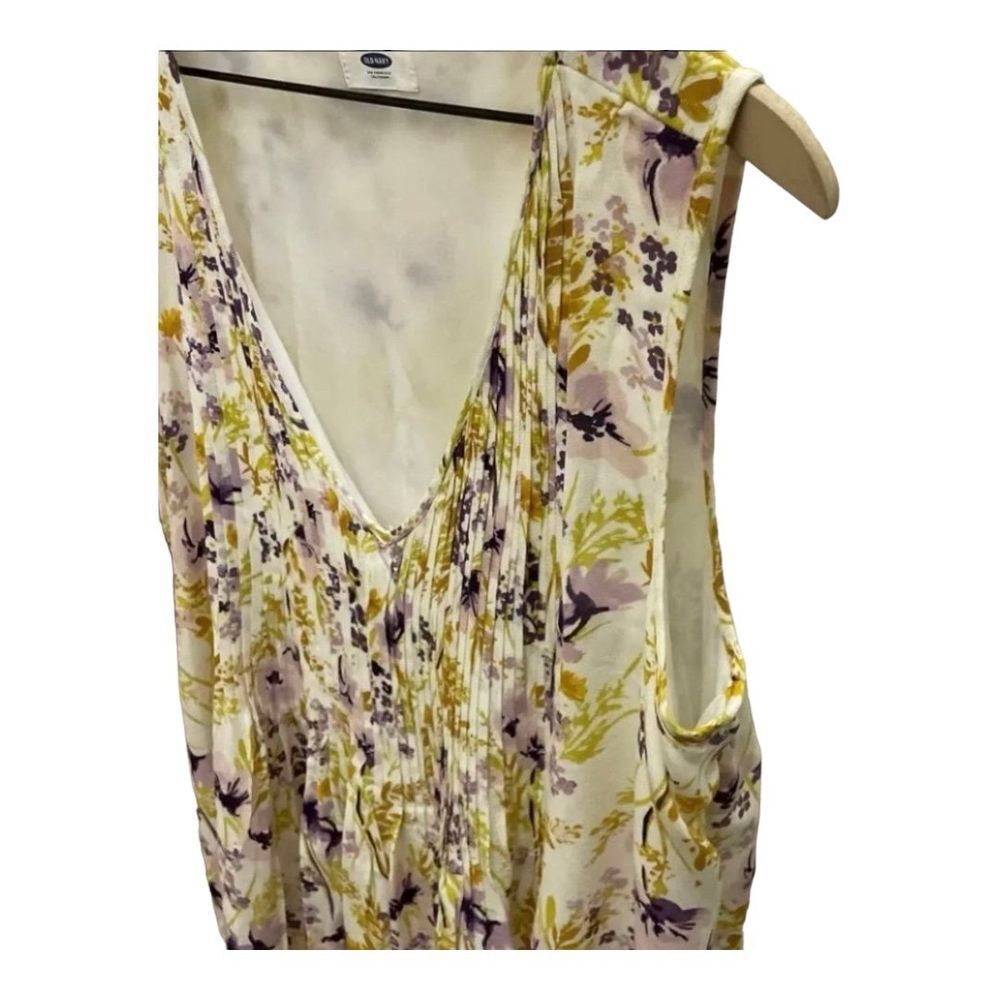 Old Navy‎ Floral Print Sleeveless Dress Mini Casual Size XL - Picture 5 of 12